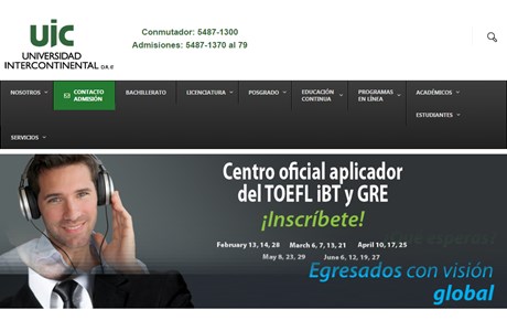 Intercontinental University Website