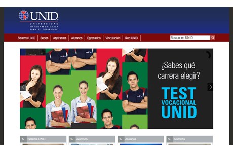 Universidad Interamericana para el Desarrollo Website