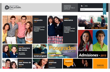 La Salle University of Bajío Website