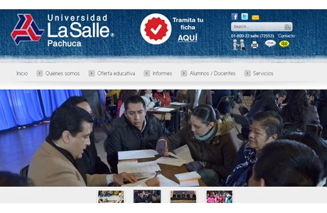 Universidad La Salle Pachuca A.C. Website