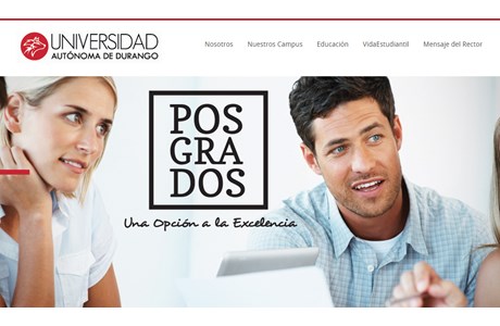 Autonomous University of Durango Website