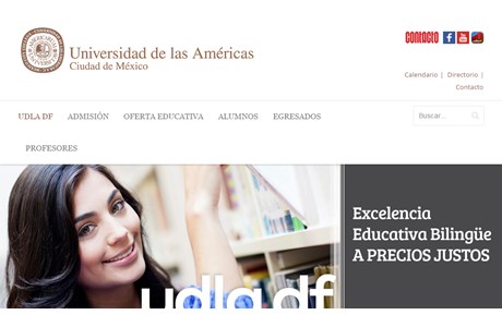 University of the Americas Website