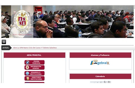 Pontifical University of Mexico Website