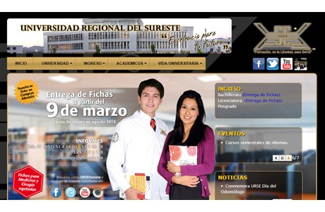 Regional University of the South East Website