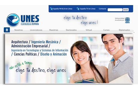 España University Website