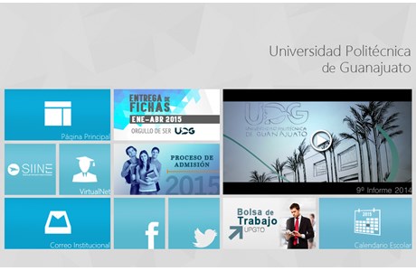 Universidad Politécnica de Guanajuato Website