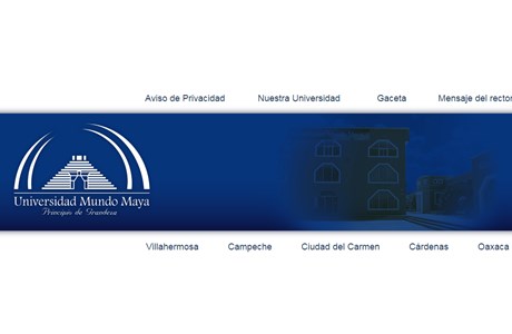 Mundo Maya University Website
