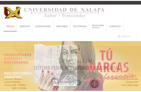 University of Xalapas Website