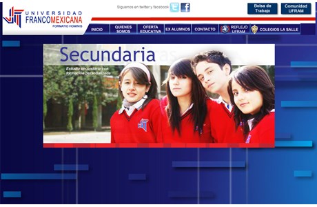 Franco-Mexican University Website