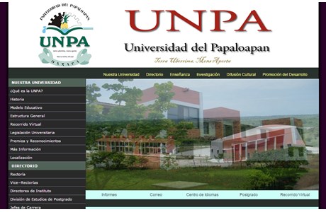 University of Papaloapan Website