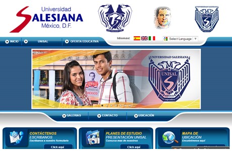 Salesian University Website