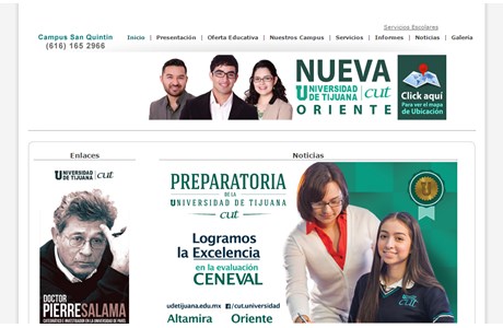 University of Tijuana Website