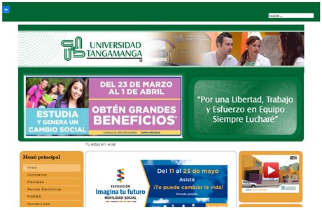 Tangamanga University Website