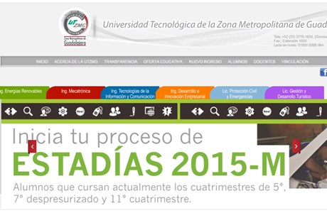 UTZMG University Website