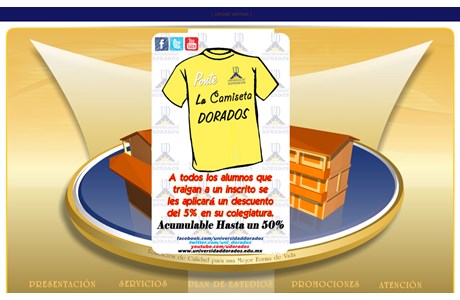 Dorados University Website