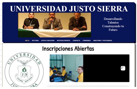 Justo Sierra University Website