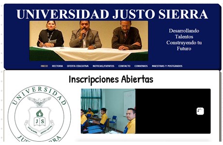 Justo Sierra University Website