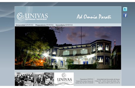 José Vasconcelos University of Oaxaca Website