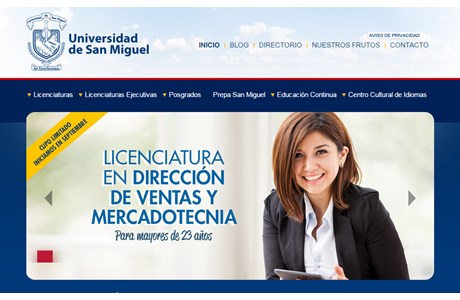 San Miguel University Website