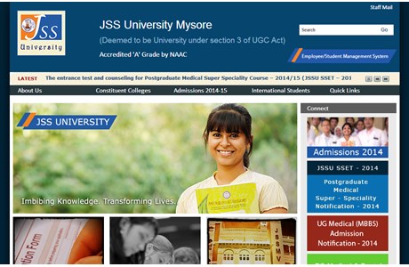 JSS University Website