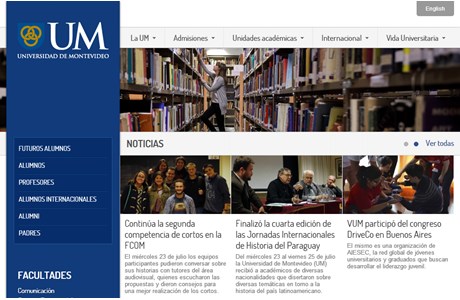 University of Montevideo Website