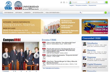 Rafael Belloso Chacín University Website