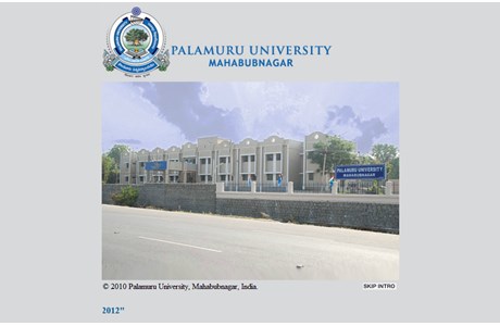 Palamuru University Website