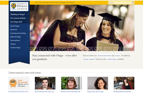 University of Otago Website