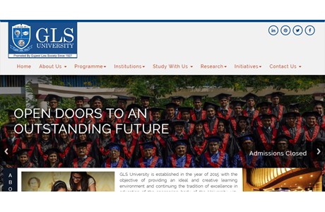 GLS University Website