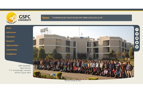 GSFC University Website