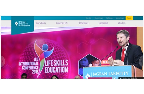 Jagran Lakecity University Website
