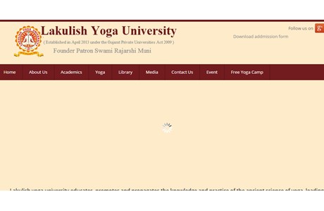 Lakulish Yoga University Website