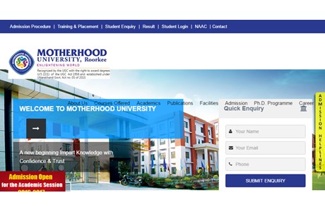 Motherhood University Website
