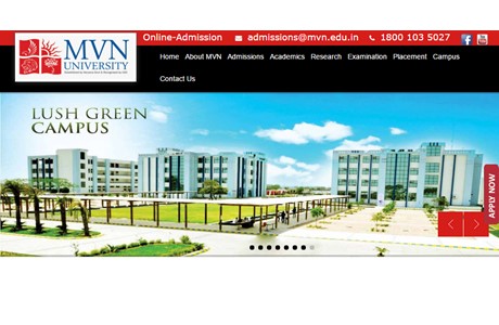 MVN University Website