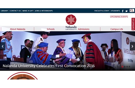 Nalanda University Website