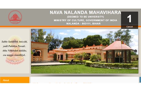 Nava Nalanda Mahavihara Website