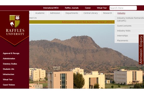 Raffles University Website
