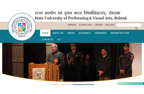 State University of Performing and Visual Arts Website