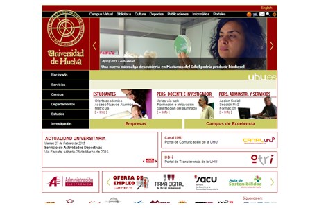 University of Huelva Website