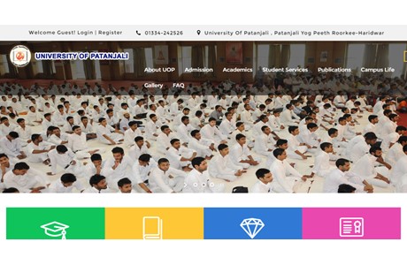 University of Patanjali Website