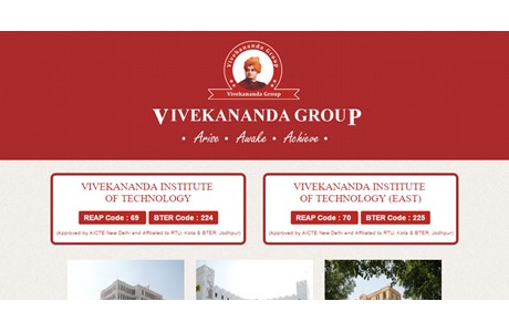 Vivekananda Global University Website