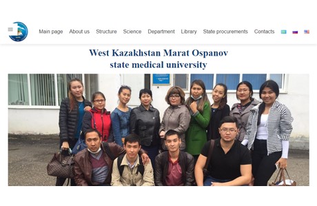 West Kazakhstan State Medical University Website