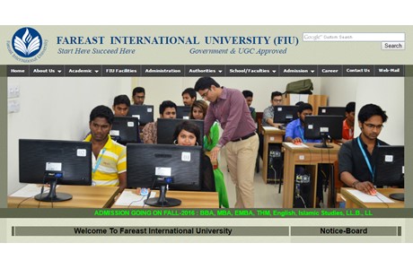 Far East University Website