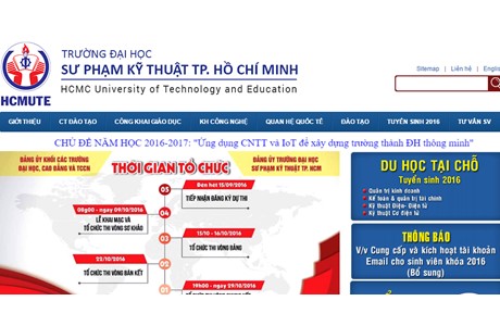 Ho Chi Minh City Ho Chi Minh City University of Technology and Education Website