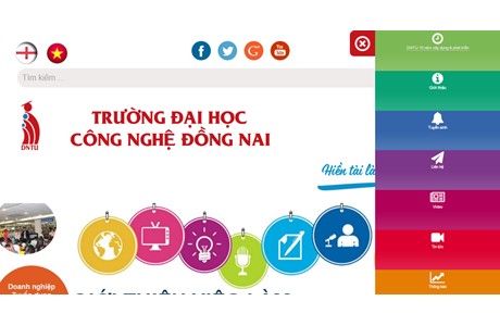 Dong Nai University of Technology Website