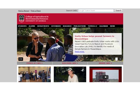 Agricultural University of Georgia Website