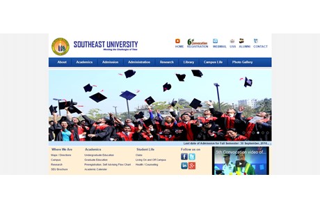 Teaching University SEU Website