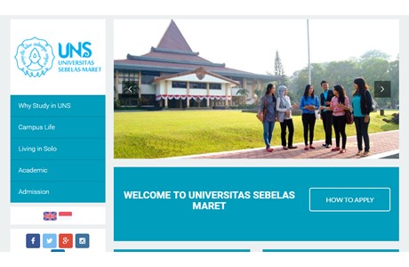 Sebelas Maret University Website