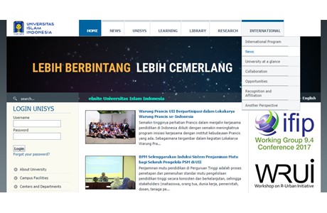 State University of Malang Website