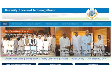 University of Science and Technology Website